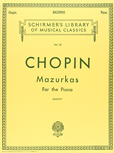 Mazurkas: Piano Solo von G. Schirmer