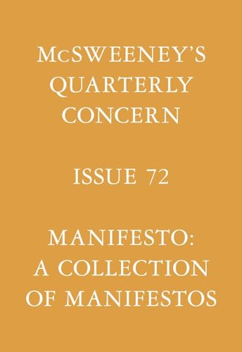 McSweeney's Issue 72 (McSweeney's Quarterly Concern)