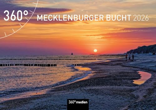Mecklenburger Bucht Broschürenkalender 2026 (360° Broschürenkalender 2026: A4 Format (29,7 x 21 cm), aufgeklappt A3 (29,7 x 42 cm)) von 360° medien