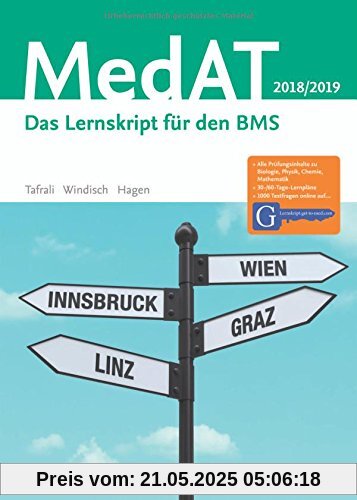 MedAT 2018/19: Das Lernskript für den BMS MedAT 2018/19: Das Lernskript für den BMS