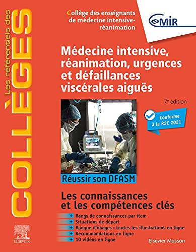 Médecine Intensive, réanimation, urgences et défaillances viscérales aiguës: Réussir son DFASM - Connaissances clés von Elsevier Masson