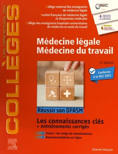 Médecine légale - Médecine du travail: Réussir son DFASM - Connaissances clés von MASSON