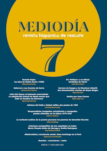 Mediodía. Revista hispánica de rescate. 7: Número 7 (Revista Mediodía, Band 7) von Editorial Renacimiento