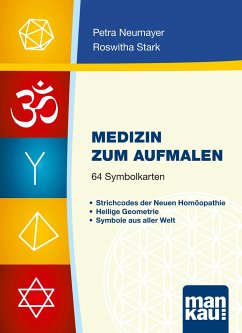Medizin zum Aufmalen. Kartenset mit 64 Symbolkarten von Mankau