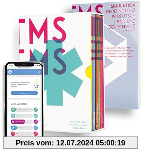 Medizinertest TMS / EMS 2020 Komplettpaket I Exklusives Paket aus Kompendium, TMS-Simulation und E-Learning Zugang I Vorbereitungs-Box für den Medizintest in Deutschland und der Schweiz