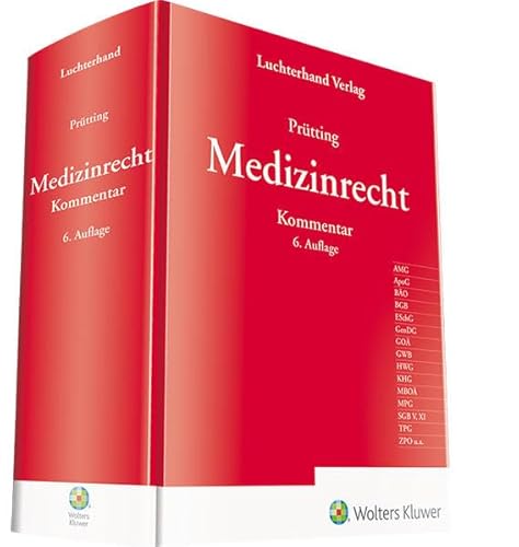 Medizinrecht Kommentar von Hermann Luchterhand Verlag