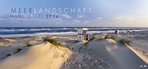 Meerlandschaft Panorama-Kalender 2024 von Hans Jessel. Großer Foto-Wandkalender XXL. Landschaften-Kalender 2024 mit atemberaubenden Panoramafotos von ... 96 x 45 cm Querformat.: Hans Jessel von Eiland in Athesia Kalenderverlag GmbH