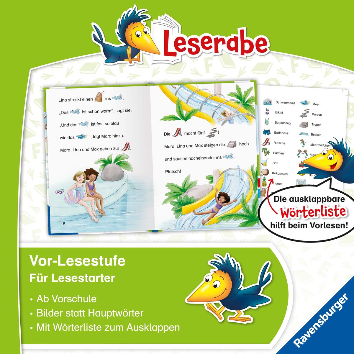 Leserabe Vor-Lesestufe - Meermädchen Mara und die magische Perle Leserabe Vor-Lesestufe - Meermädchen Mara und die magische Perle von Ravensburger Verlag