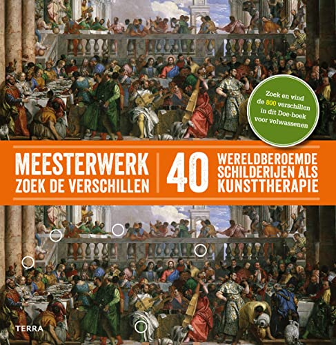 Meesterwerk: zoek de verschillen: 40 wereldberoemde schilderijen als kunsttherapie von Terra