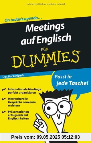 Meetings auf Englisch für Dummies Das Pocketbuch (Fur Dummies)