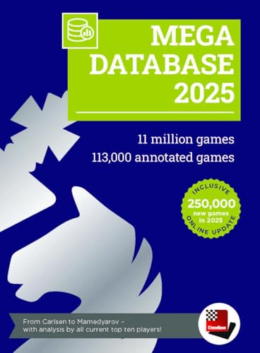 Mega Database 2025: ChessBase Datenbank mit 11 Millionen Schachpartien, 113.000 kommentiert Mega Database 2025: ChessBase Datenbank mit 11 Millionen Schachpartien, 113.000 kommentiert von Chess-Base
