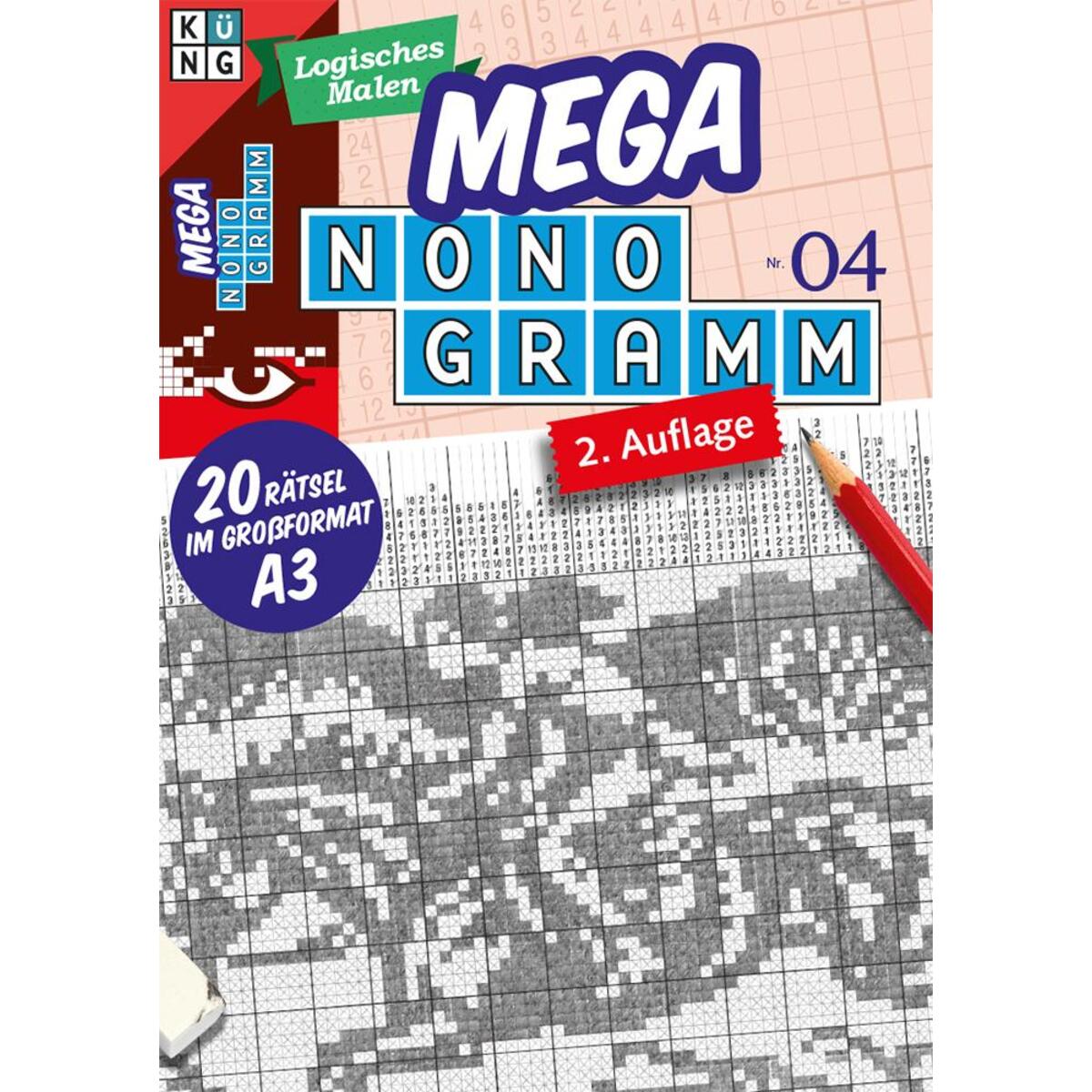 Mega-Nonogramm 04 Mega-Nonogramm 04 von Keesing Schweiz AG