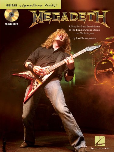 Megadeth: Signature Licks - A Step-by-Step Breakdown Of The Band's Guitar Styles & Techniques: Noten, CD für Gitarre von Hal Leonard