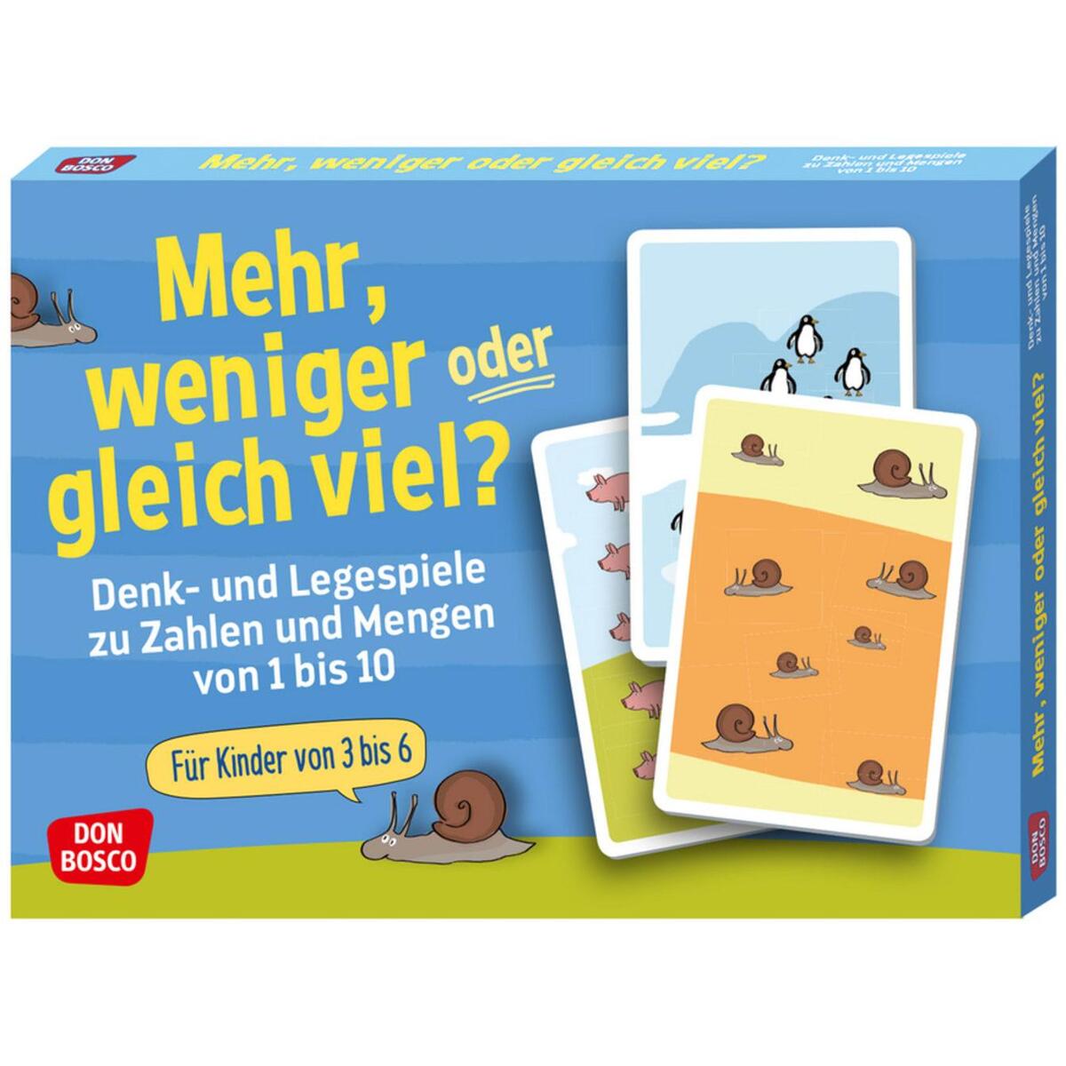 Mehr, weniger oder gleich viel? Mehr, weniger oder gleich viel? von Don Bosco Medien GmbH