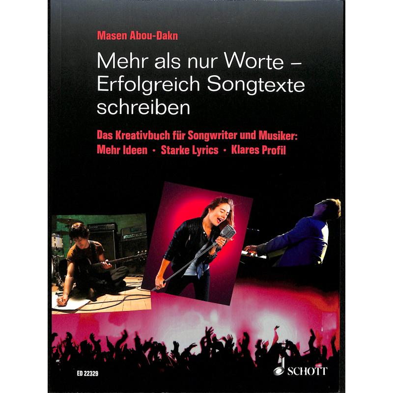 Mehr als nur Worte - erfolgreich Songtexte schreiben Mehr als nur Worte - erfolgreich Songtexte schreiben