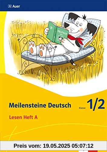 Meilensteine Deutsch / Heft A Klasse 1/2: Lesestrategien - Ausgabe ab 2017