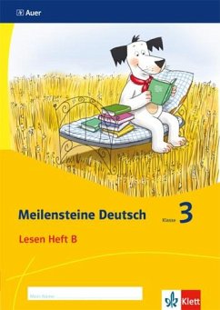Meilensteine. Deutsch. Lesestrategien Heft 2. Klasse 3. Ausgabe ab 2017 von Auer / Klett