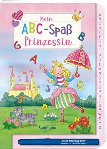Mein ABC-Spaß Prinzessin (Übungen für die Vorschule: Rätseln & Lernen mit abwischbarem Stift)