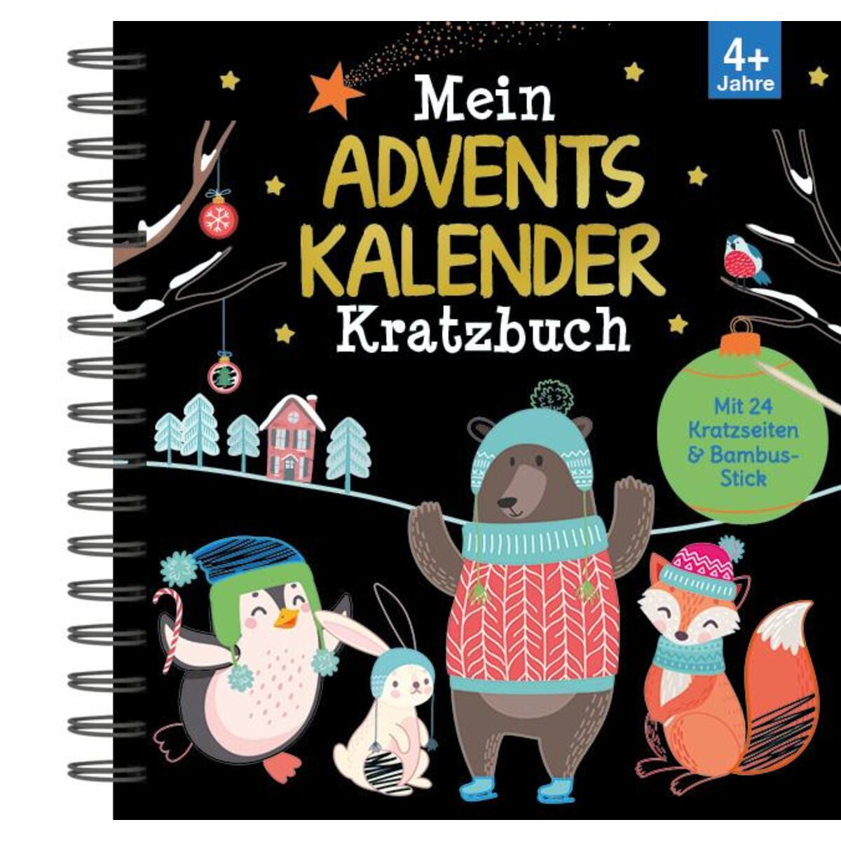Mein Adventskalender-Kratzbuch Mein Adventskalender-Kratzbuch von Schwager und Steinlein
