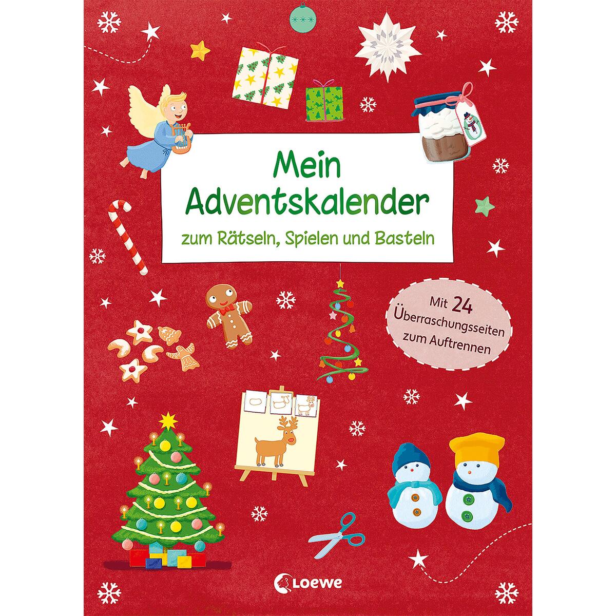 Mein Adventskalender zum Rätseln, Spielen und Basteln Mein Adventskalender zum Rätseln, Spielen und Basteln von Loewe