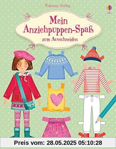 Mein Anziehpuppen-Spaß zum Ausschneiden: mit 4 Puppen und über 300 Kleidungsstücken, davon 65 zum Selbstgestalten
