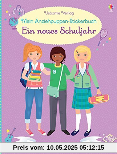 Mein Anziehpuppen-Stickerbuch: Ein neues Schuljahr