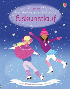 Mein Anziehpuppen-Stickerbuch: Eiskunstlauf von Usborne Verlag