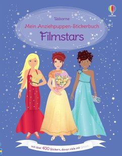 Mein Anziehpuppen-Stickerbuch: Filmstars von Usborne Verlag