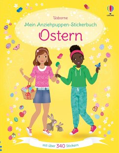 Mein Anziehpuppen-Stickerbuch: Ostern von Usborne Verlag