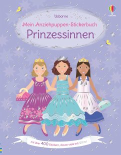 Mein Anziehpuppen-Stickerbuch: Prinzessinnen von Usborne Verlag
