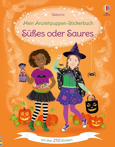 Mein Anziehpuppen-Stickerbuch: Süßes oder Saures: Stickerheft mit über 210 Anzieh-Stickern – Stickervergnügen ab 5 Jahren Mein Anziehpuppen-Stickerbuch: Süßes oder Saures: Stickerheft mit über 210 Anzieh-Stickern – Stickervergnügen ab 5 Jahren
