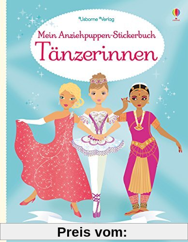 Mein Anziehpuppen-Stickerbuch: Tänzerinnen