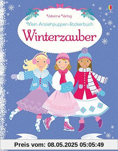 Mein Anziehpuppen-Stickerbuch: Winterzauber