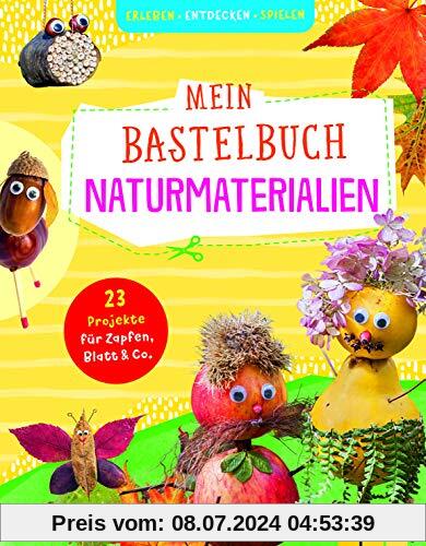 Mein Bastelbuch Naturmaterialien: 23 Projekte für Zapfen, Blatt & Co.