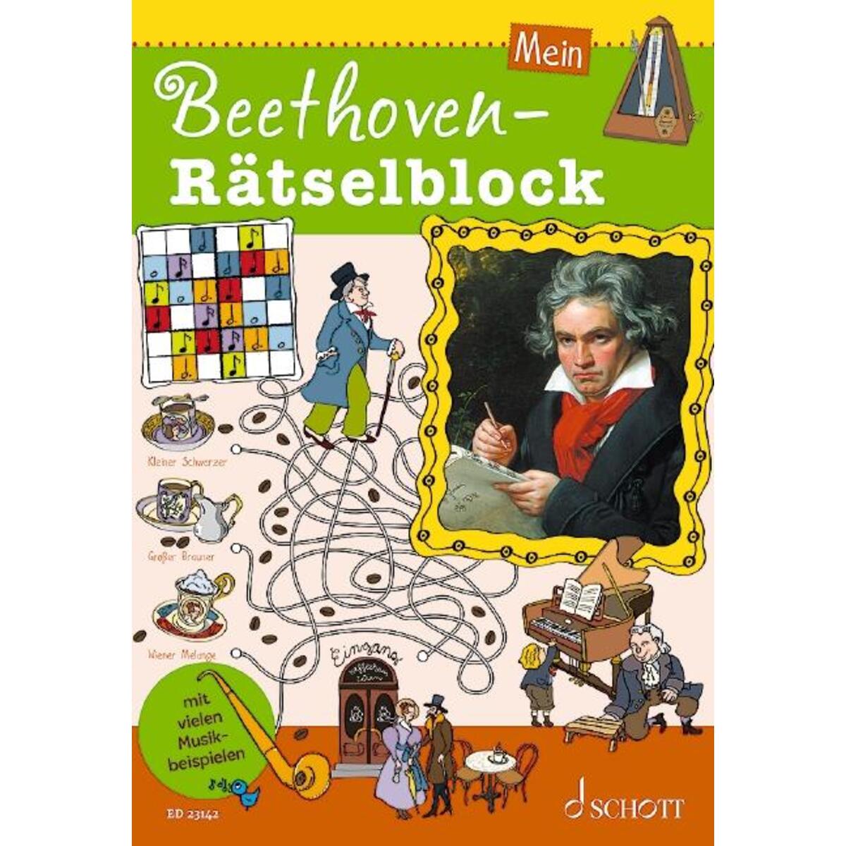 Mein Beethoven-Rätselblock Mein Beethoven-Rätselblock von Schott Music