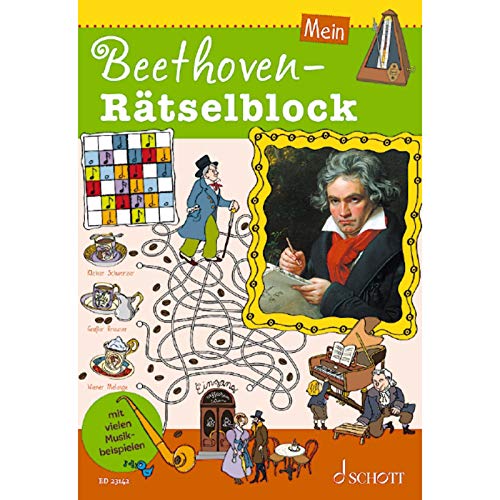Mein Beethoven-Rätselblock: Ausgabe mit Online-Audiodatei. (Rätselblöcke)