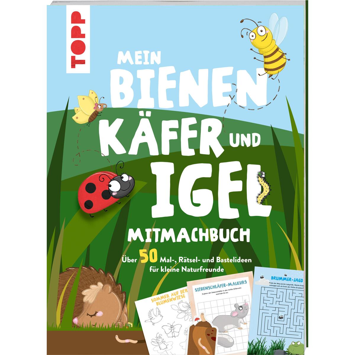 Mein Bienen, Käfer und Igel-Mitmachbuch Mein Bienen, Käfer und Igel-Mitmachbuch von Frech Verlag GmbH