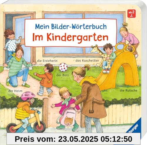 Mein Bilder-Wörterbuch: Im Kindergarten