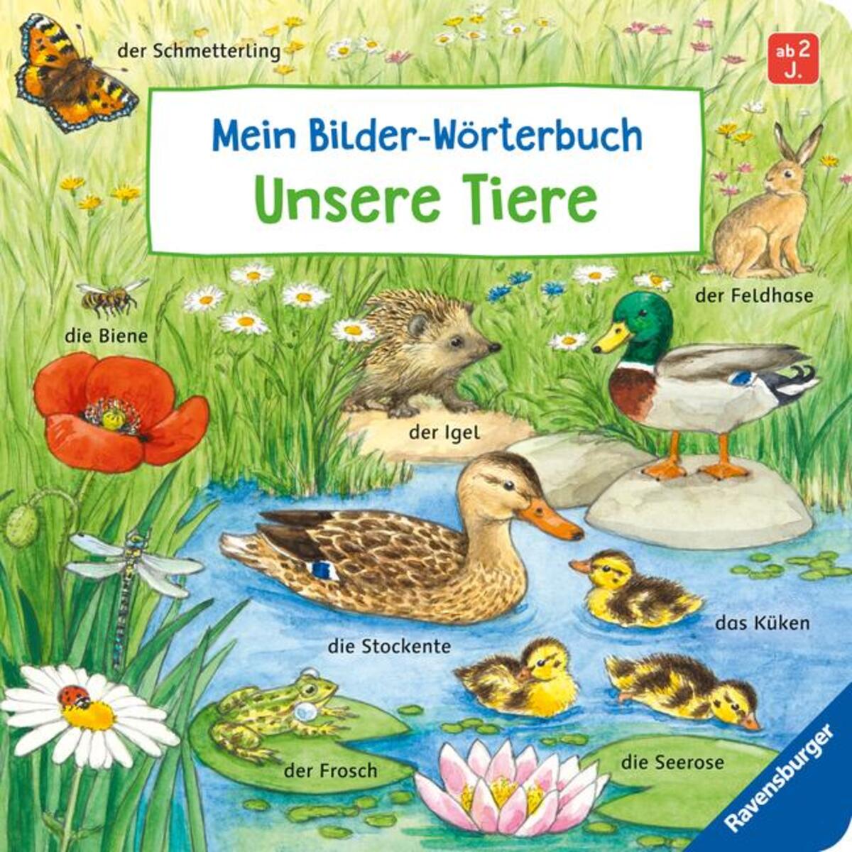 Mein Bilder-Wörterbuch: Unsere Tiere von Ravensburger Verlag
