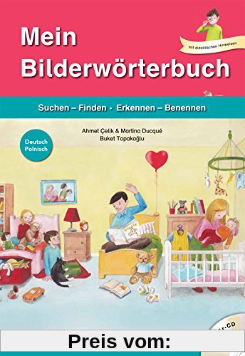 Mein Bilderwörterbuch, Deutsch - Polnisch, m. Audio-CD