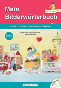 Mein Bilderwörterbuch, Deutsch - Spanisch, m. Audio-CD von Schulbuchverlag Anadolu
