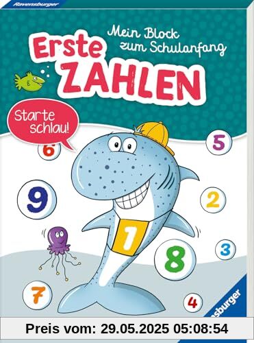 Mein Block zum Schulanfang: Erste Zahlen Mein Block zum Schulanfang: Erste Zahlen