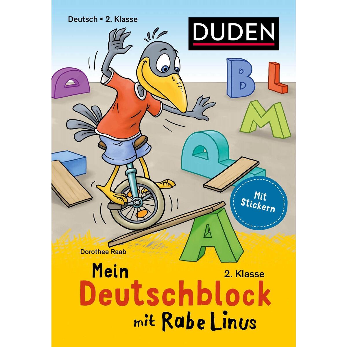 Mein Deutschblock mit Rabe Linus - 2. Klasse Mein Deutschblock mit Rabe Linus - 2. Klasse von Bibliograph. Instit. GmbH