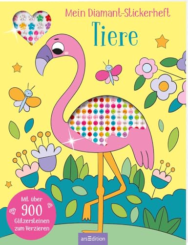 Mein Diamant-Stickerheft – Tiere: Mit über 900 Glitzersteinen zum Verzieren | Diamond Painting als Stickerbuch Mein Diamant-Stickerheft – Tiere: Mit über 900 Glitzersteinen zum Verzieren | Diamond Painting als Stickerbuch