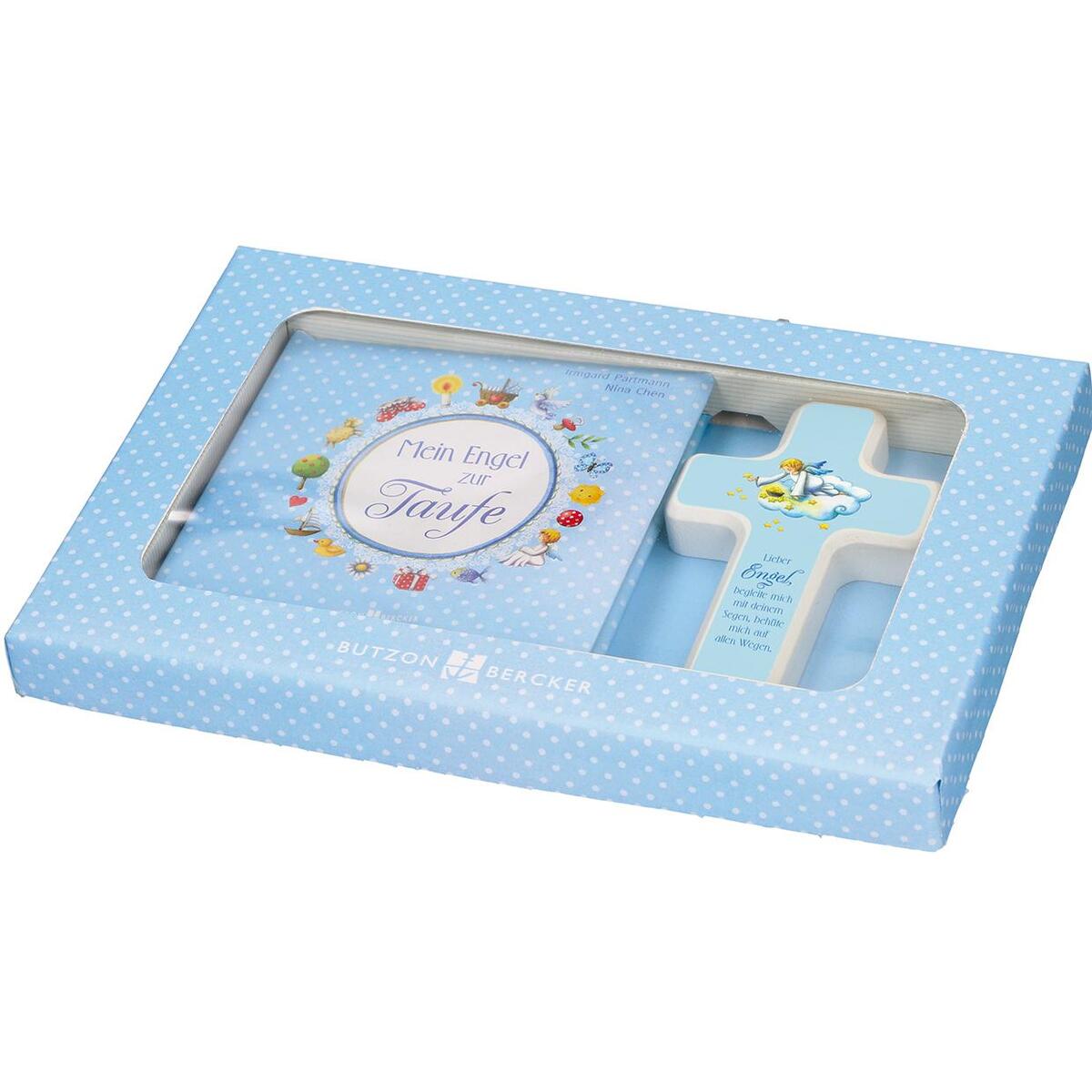 Geschenkset für Jungen zur Taufe - Mein Engel zur Taufe (1 Stück) von Butzon und Bercker