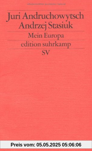 Mein Europa (edition suhrkamp)