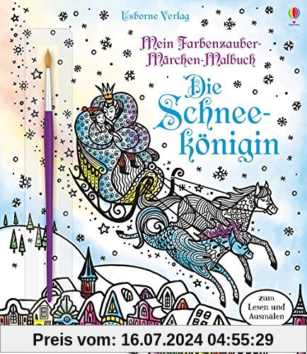 Mein Farbenzauber-Märchen-Malbuch: Die Schneekönigin