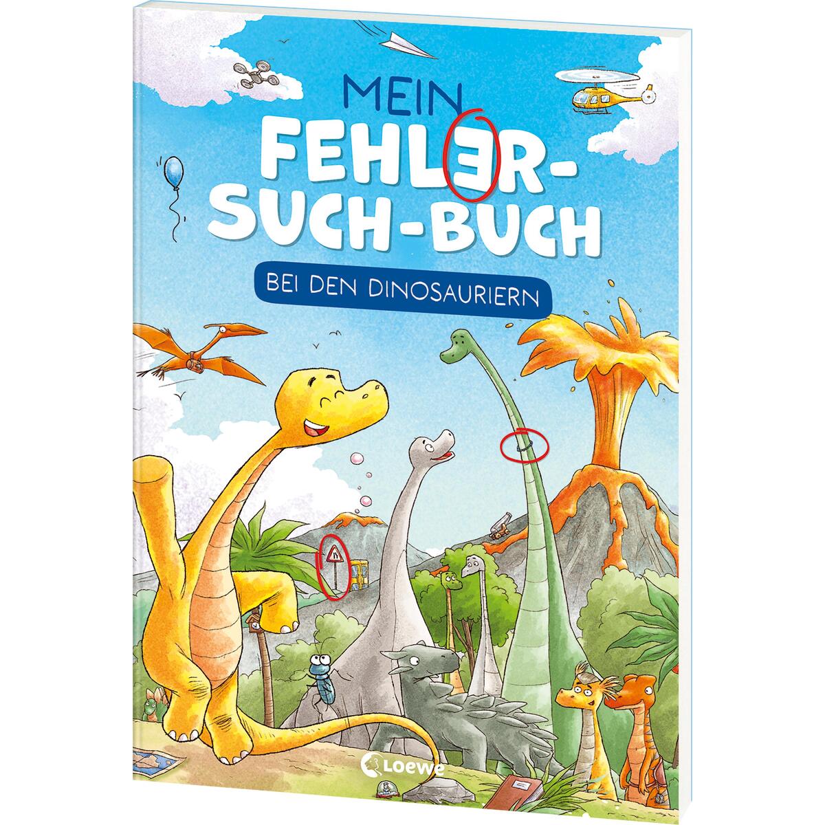 Mein Fehler-Such-Buch - Bei den Dinosauriern Mein Fehler-Such-Buch - Bei den Dinosauriern von Loewe Verlag GmbH