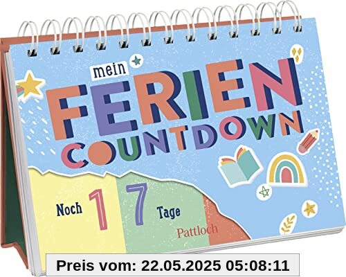 Mein Ferien-Countdown (Geschenke für Schülerinnen und Schüler oder zum Start in ein neues Schuljahr)