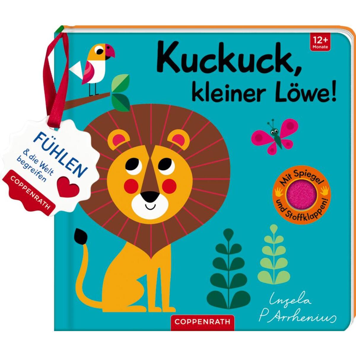 Mein Filz-Fühlbuch: Kuckuck, kleiner Löwe! von Coppenrath